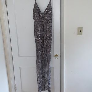 Sequin prom dress